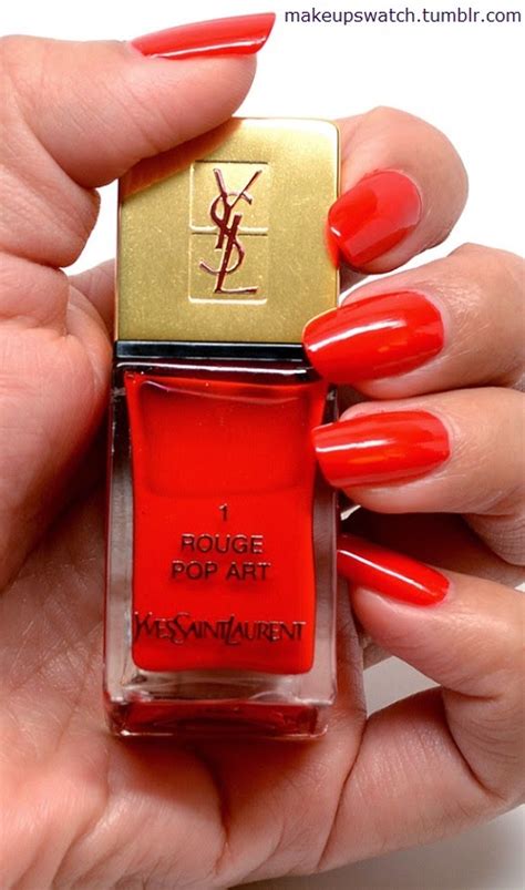 ysl la laque couture in 1 rouge pop art|la laque couture.